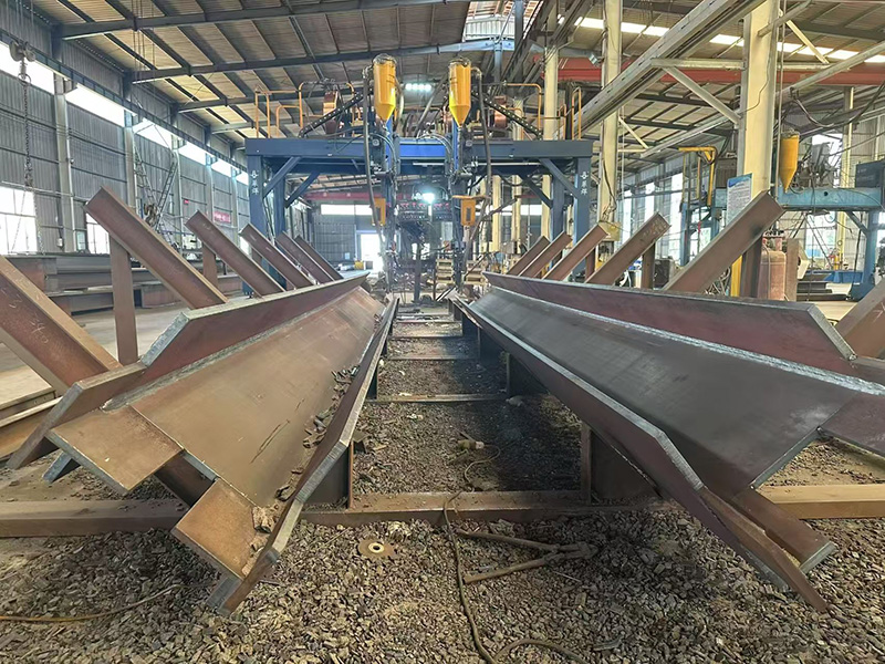 焊接型钢钢构加工